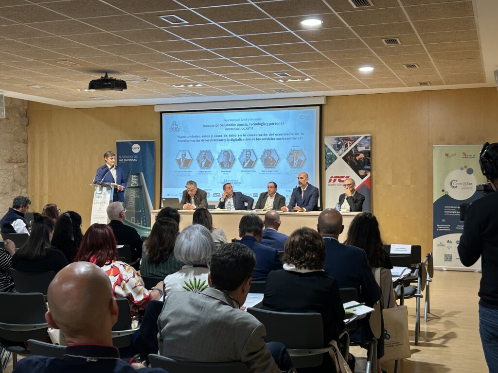 Roundtable on digitalization of the social and healthcare system at the CARTIF National Health and Wellbeing Forum